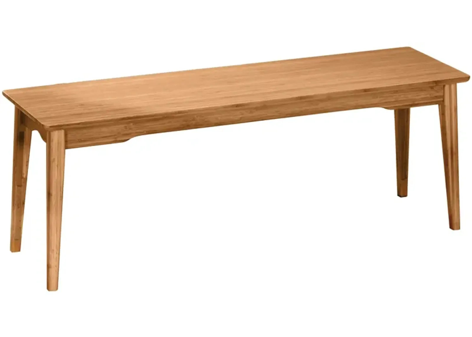 Currant Short Dining Bench in Caramelized by Greenington