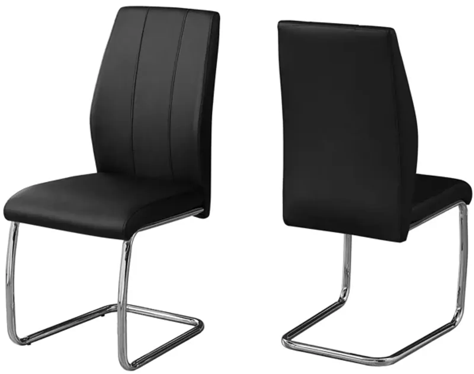 Monarch Leather Dining Chair- Set of 2