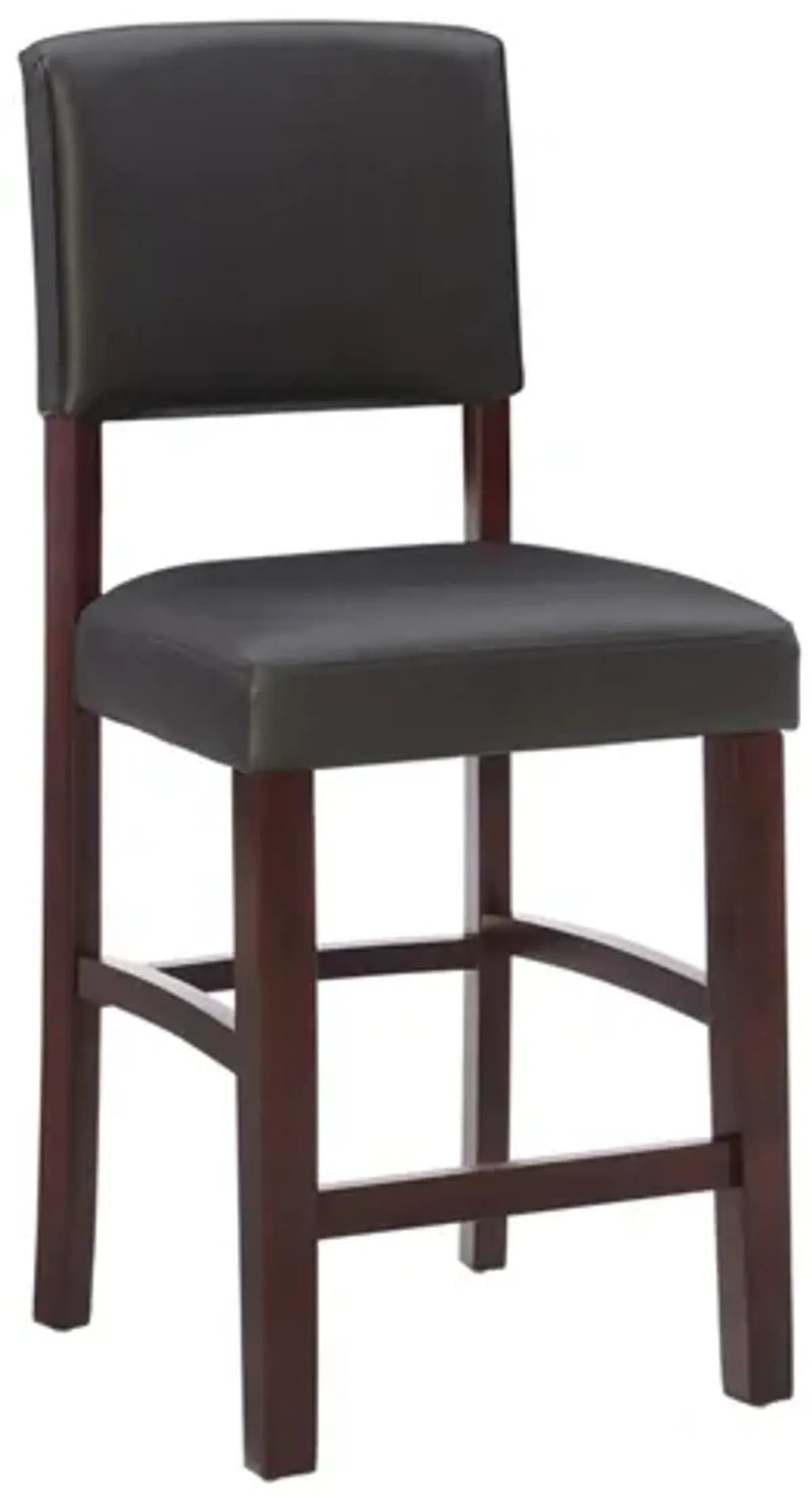 Monaco Counter Stool in Black by Linon Home Decor