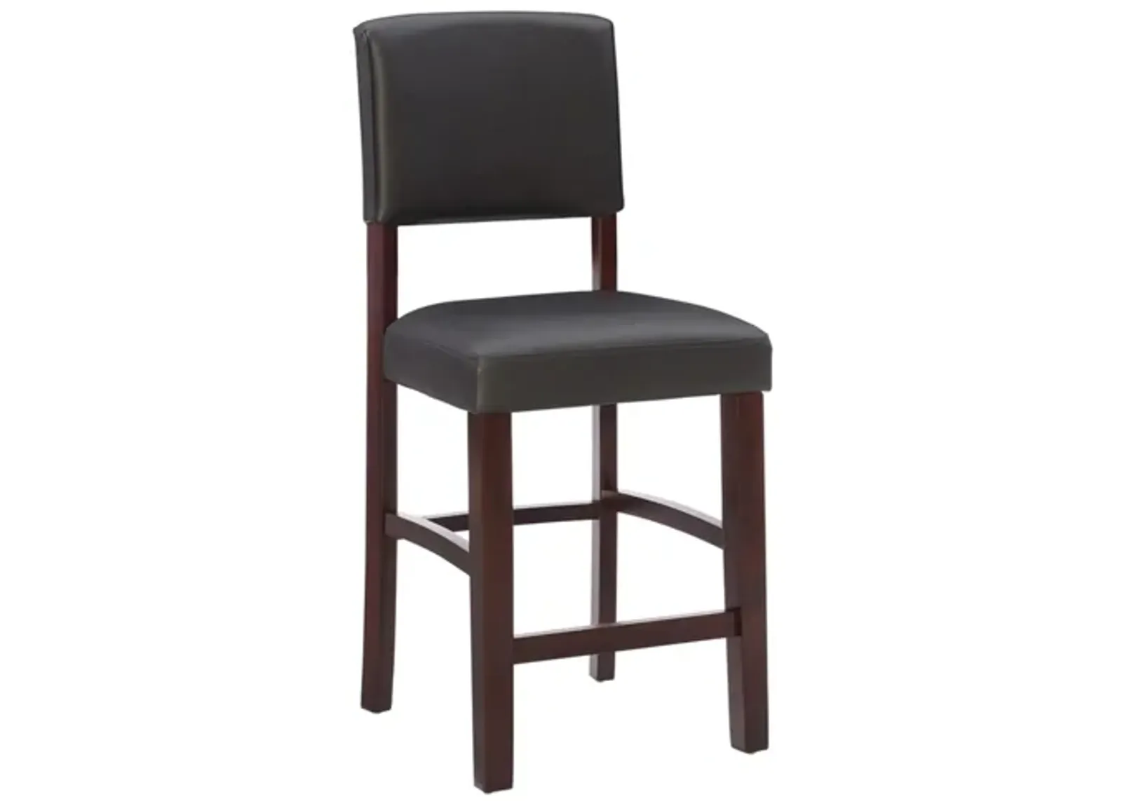 Monaco Counter Stool in Black by Linon Home Decor