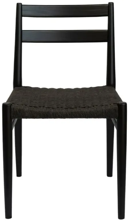 Jakarta Dining Chair- Set of 2 in Black by LH Imports Ltd