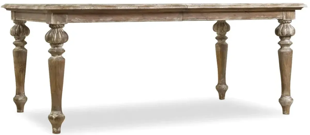 Chatelet Rectangular Dining Table with Two Leaves in Pecky Pecan by Hooker Furniture