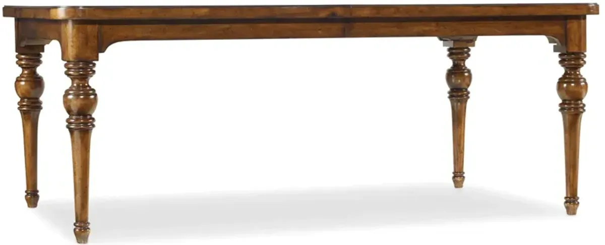 Tynecastle Rectangular Dining Table with Two Leaves