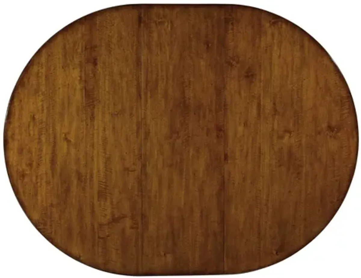 Tynecastle Round Pedestal Dining Table with Leaf