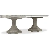 Sanctuary Rectangle Dining Table with Two Leaves in Greige by Hooker Furniture