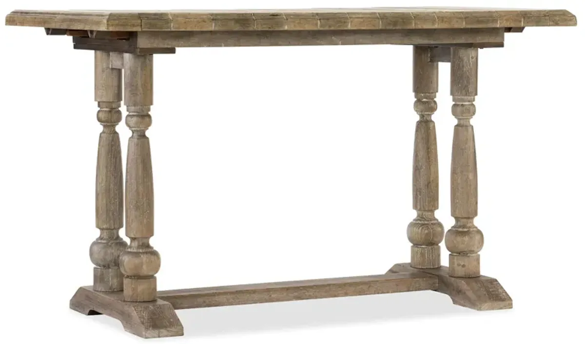 Boheme Brasserie Adjustable-Height Rectangular Dining Table in Antique Milk by Hooker Furniture