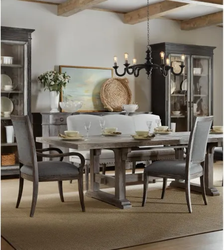 Beaumont Rectangular Dining Table with Two Leaves in Shale by Hooker Furniture