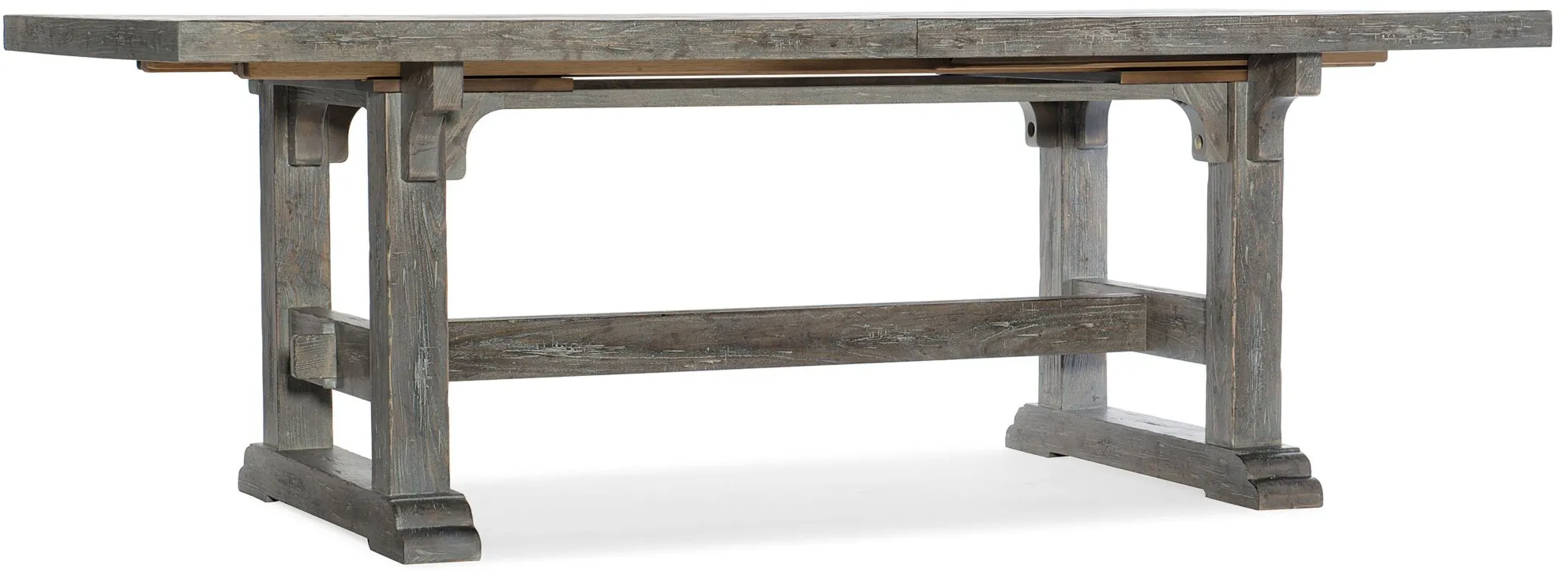 Beaumont Rectangular Dining Table with Two Leaves in Shale by Hooker Furniture