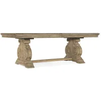 Castella Rectangular Dining Table with Two Leaves in Antique Slate by Hooker Furniture