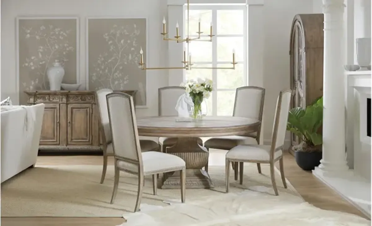 Castella 72in Round Dining Table