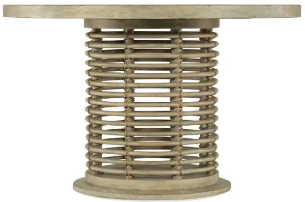 Surfrider 48in Round Rattan Dining Table
