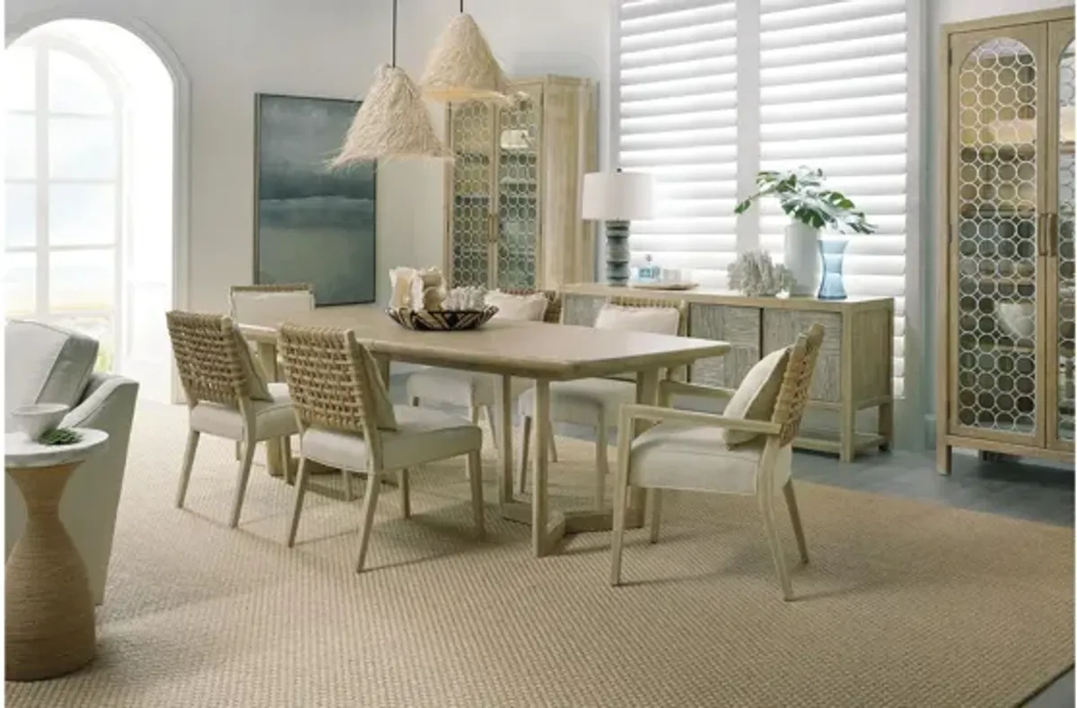 Surfrider Rectangular Dining Table with Two Leaves