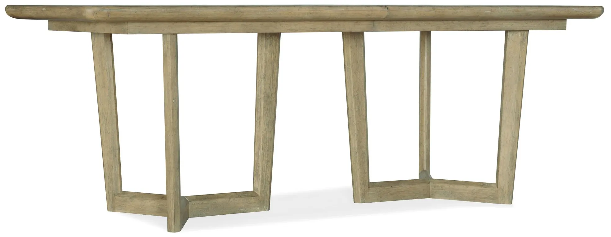 Surfrider Rectangular Dining Table with Two Leaves in Driftwood by Hooker Furniture