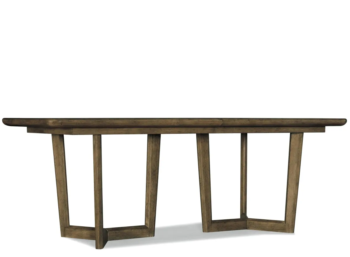 Surfrider Rectangular Dining Table with Two Leaves in Cliffside by Hooker Furniture