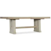 Cascade Rectangular Dining Table with Leaf in Terrain by Hooker Furniture