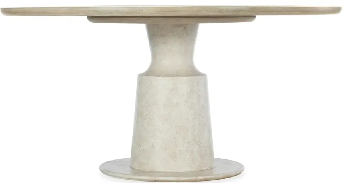 Cascade Round Pedestal Dining Table in Terrain by Hooker Furniture