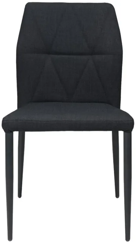 Revolution Dining Chair (Set of 4) in Black by Zuo Modern
