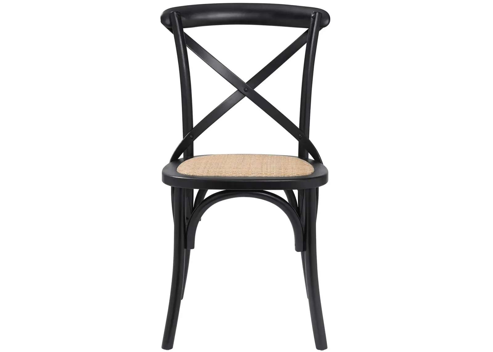 Neyo Side Chair -Set of 2 in Black by EuroStyle