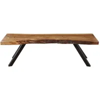 Reese Dining Bench in Natural Acacia by Bellanest