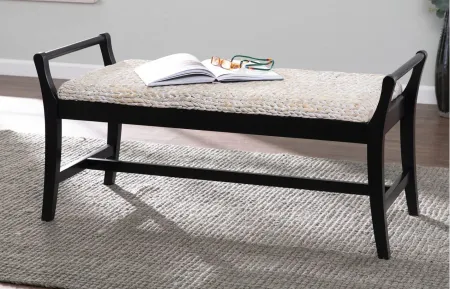 Javier Bench in Black by SEI Furniture