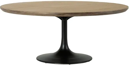 Powell Round Dining Table in BRIGHT BRASS CLAD by Four Hands