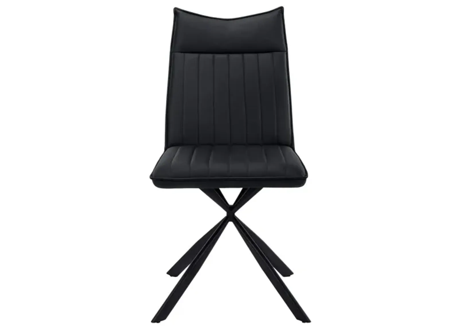 Monarch Starburst Dining Chair - Set Of 2 in Black by Monarch Specialties