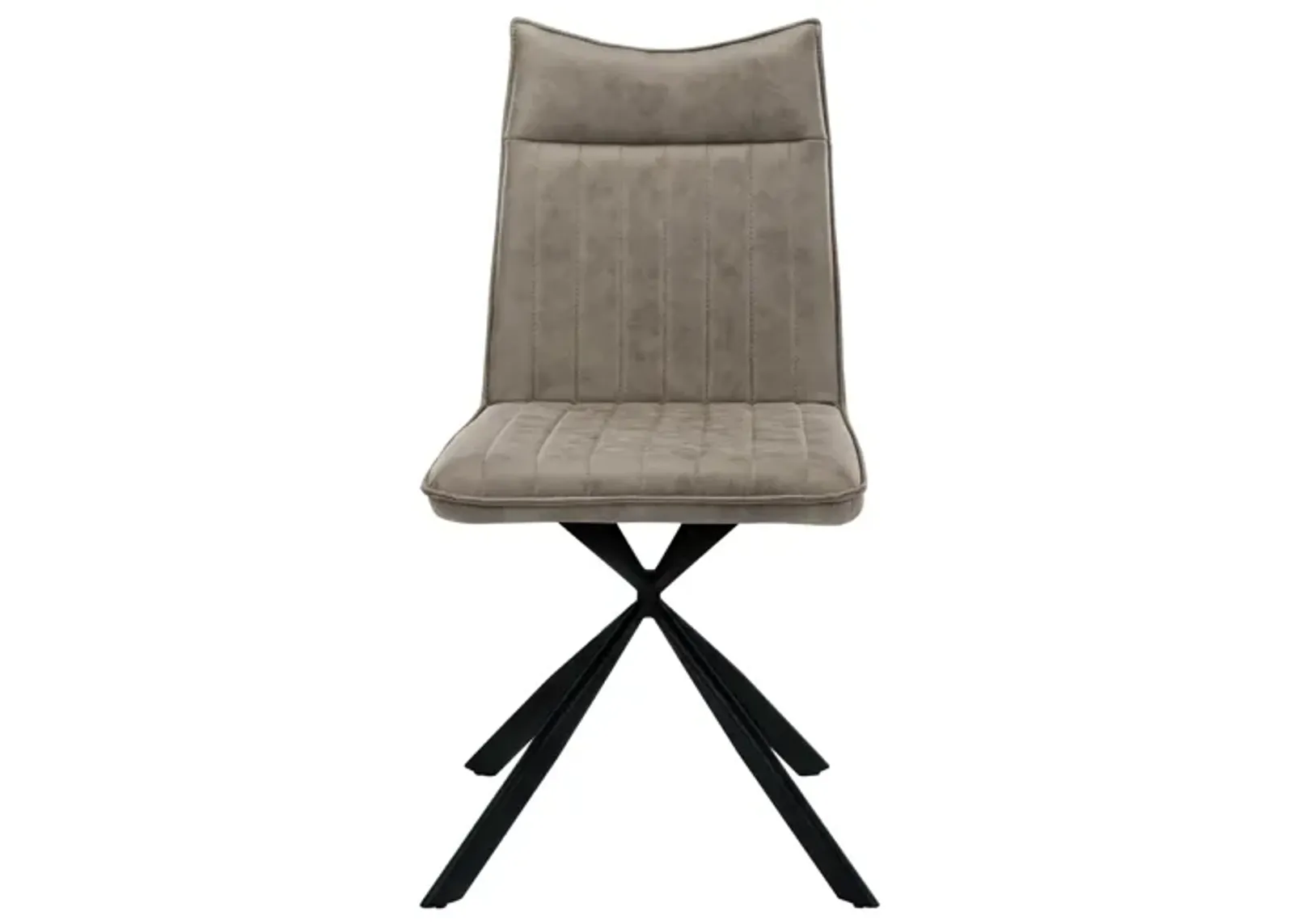 Monarch Starburst Dining Chair - Set Of 2 in Taupe by Monarch Specialties