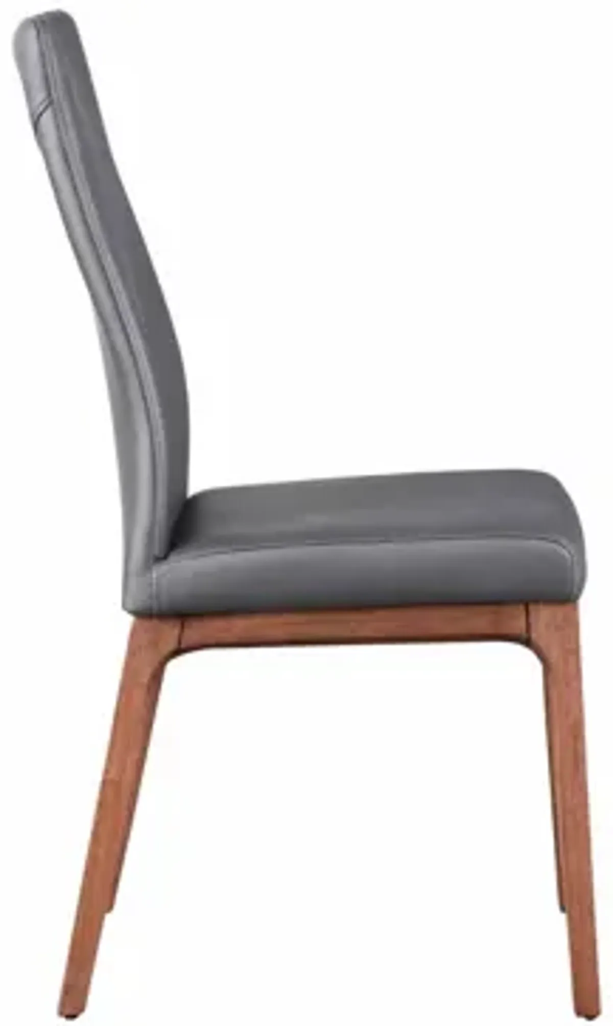 Rosario Dining Chair -Set of 2 in Gray by Chintaly Imports