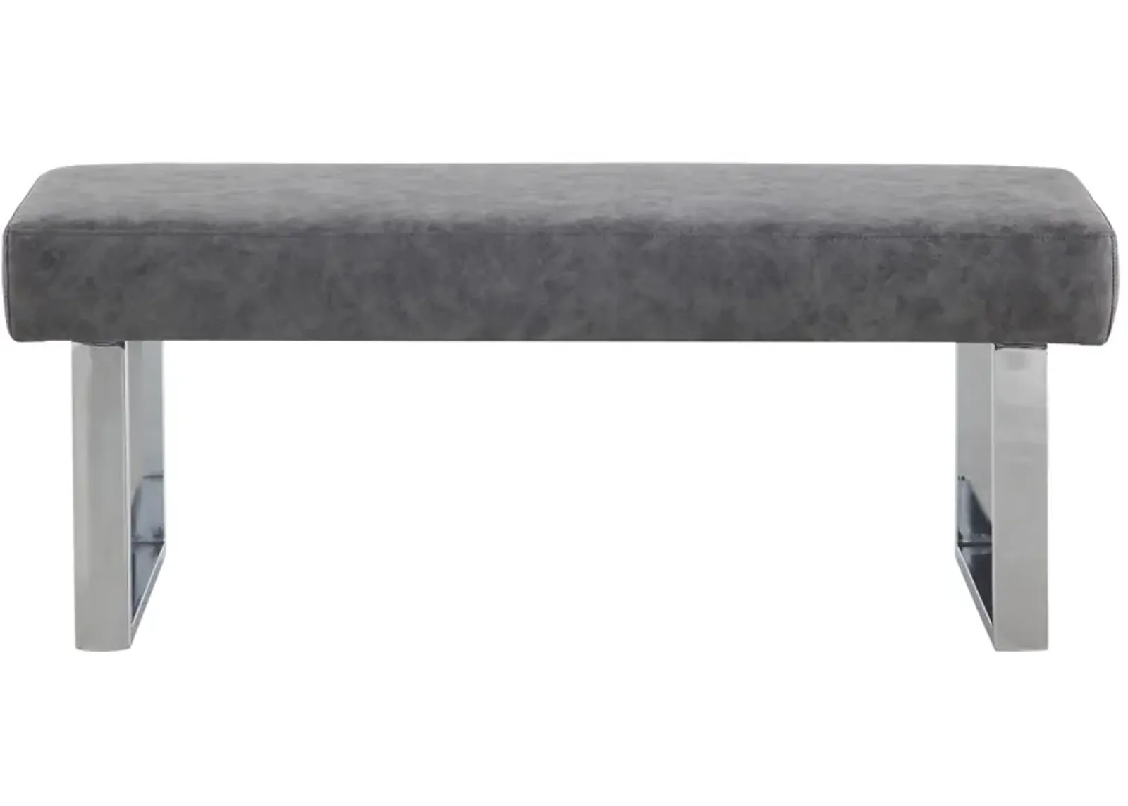 Guinevieve Dining Bench in Gray by Chintaly Imports