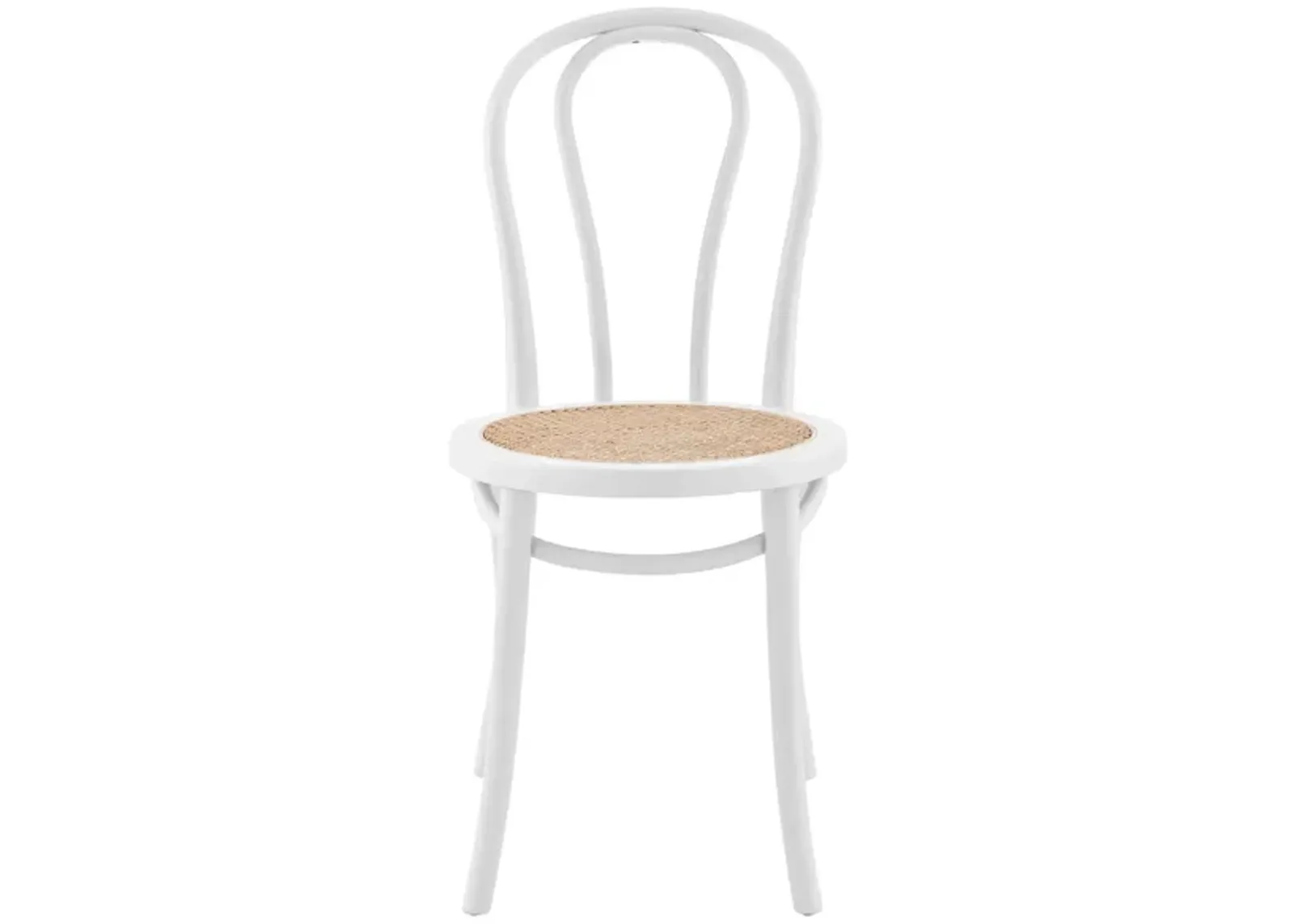 Marko Side Chair -Set of 2 in Matte White by EuroStyle