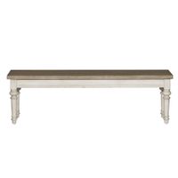 Gilchrist Dining Bench in White by Liberty Furniture