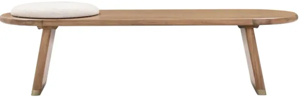 Samantha Bench with Boucle Seat