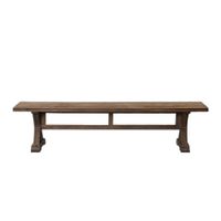 Stratford Dining Bench in Gray by Uttermost