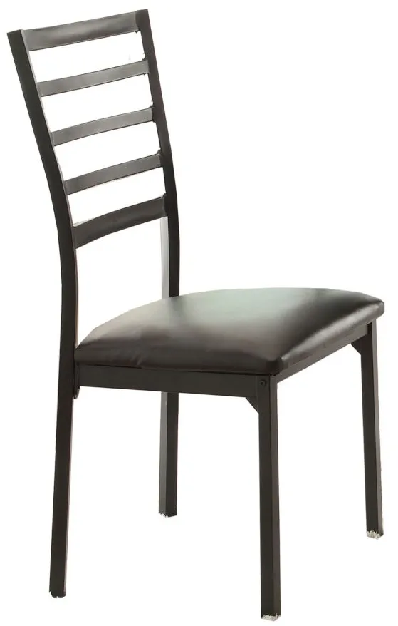 Myan Side Chair in Black by Homelegance