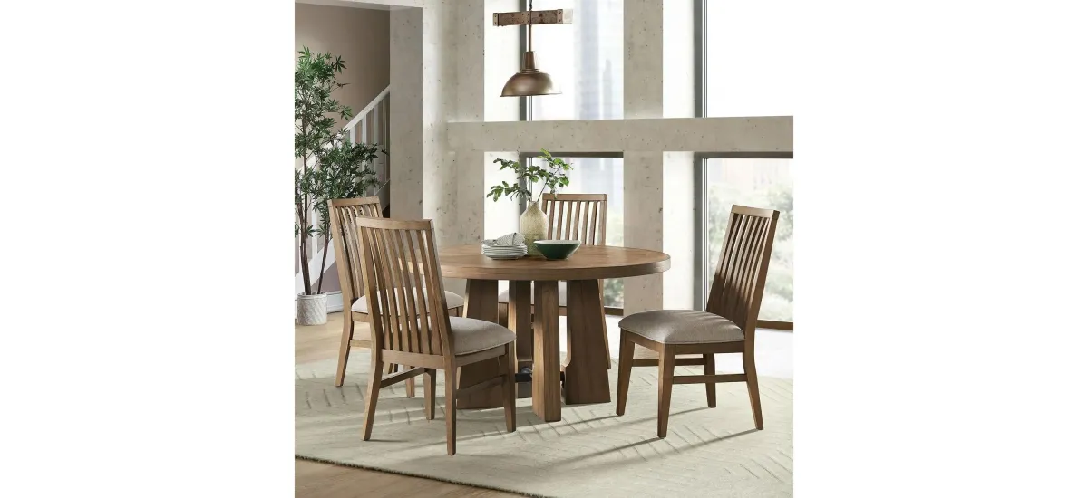 Landmark Slat Back Side Chair- Set of 2