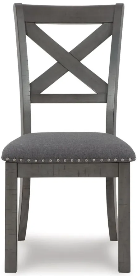 Myshanna Dining Chair in Gray by Ashley Furniture