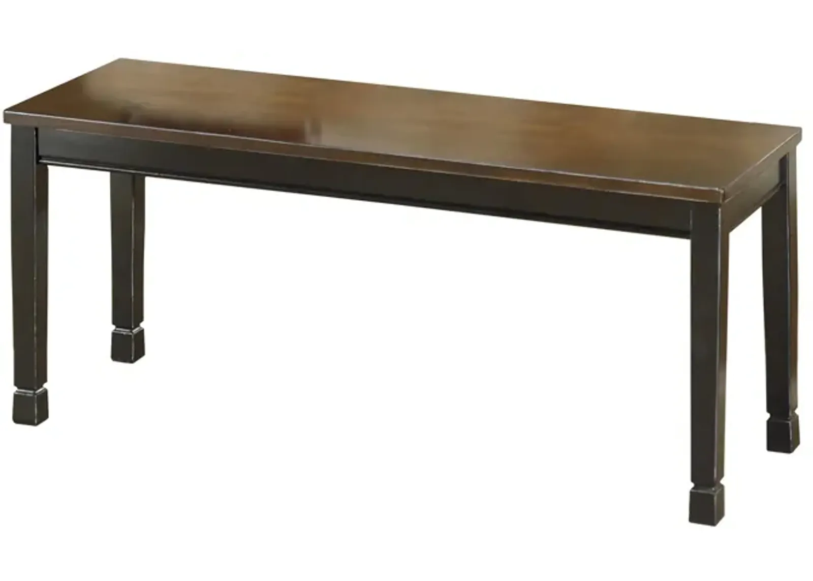 Owingsville Bench in Black/Brown by Ashley Furniture