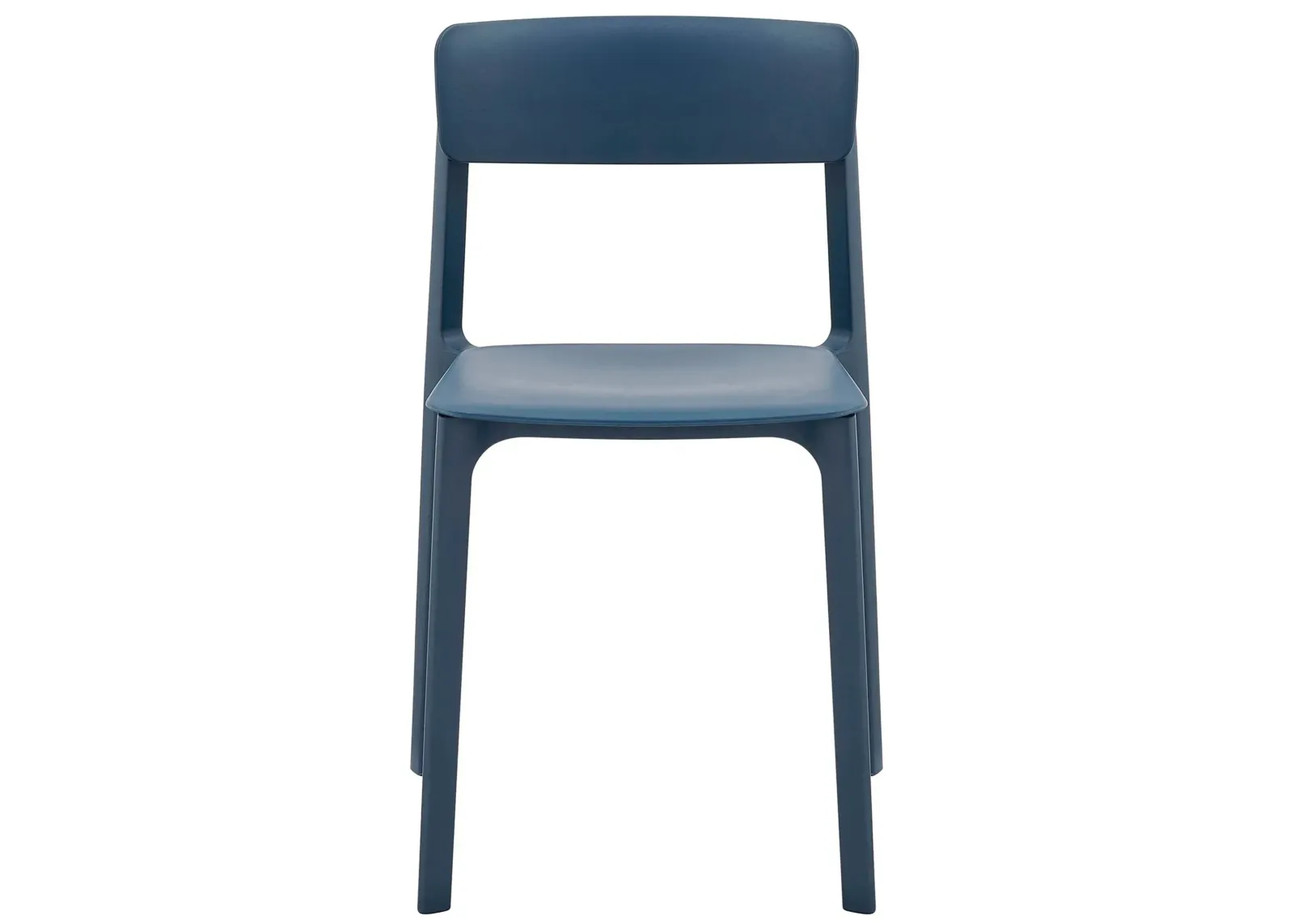 Tibo Side Chair -Set of 2 in Blue by EuroStyle