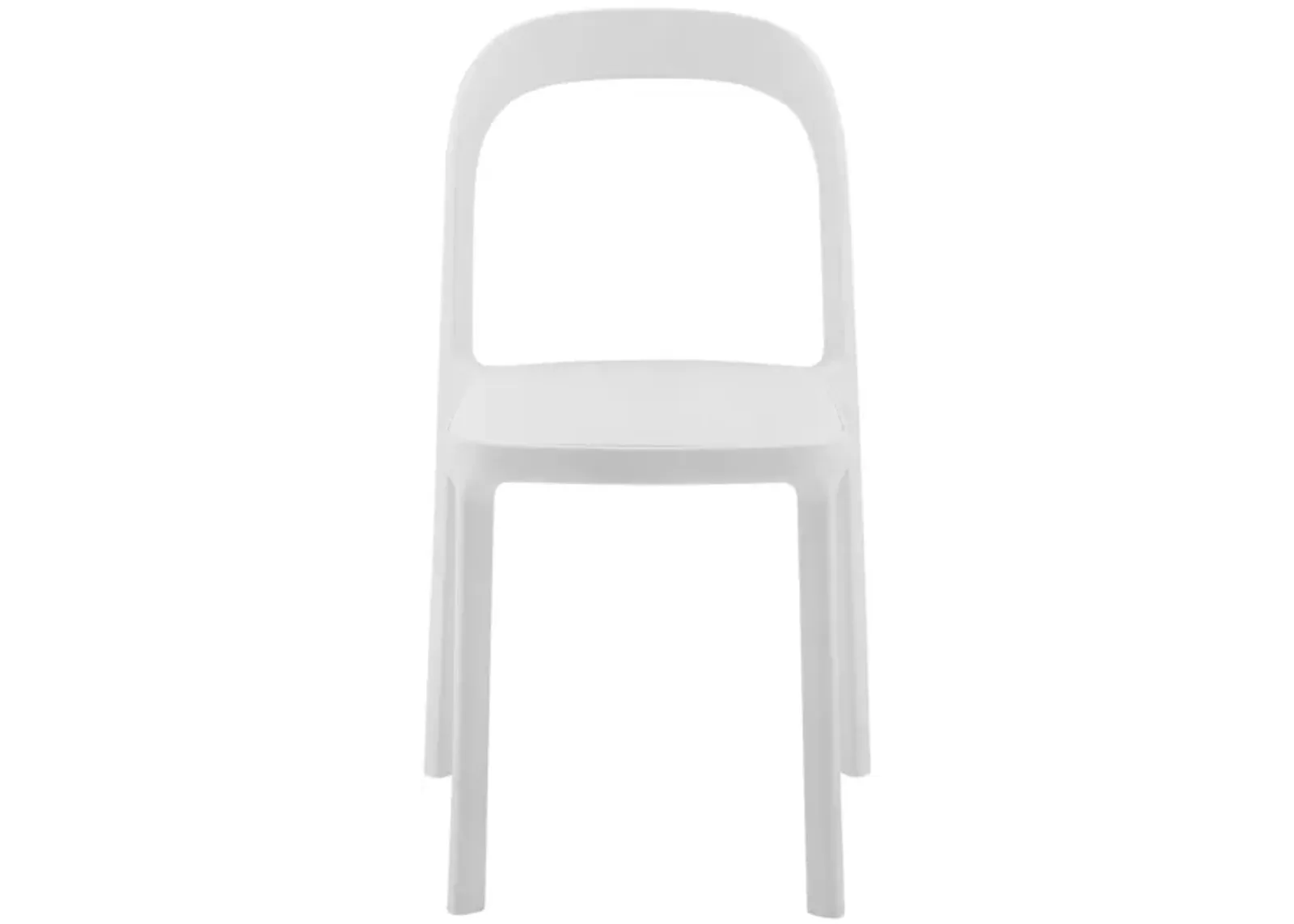 Lance Side Chair -Set of 2 in White by EuroStyle