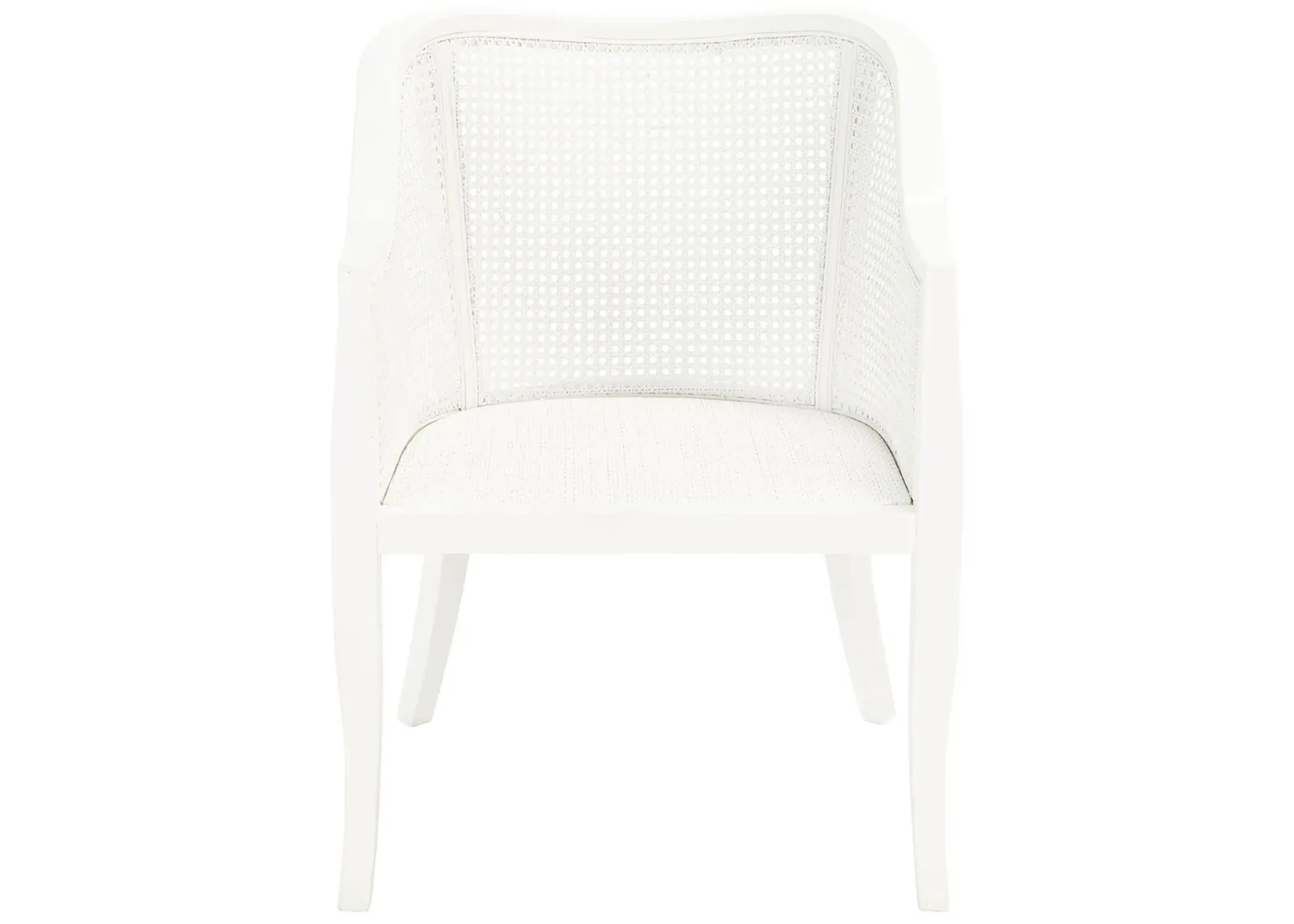 Adal Dining Chair in White by Safavieh