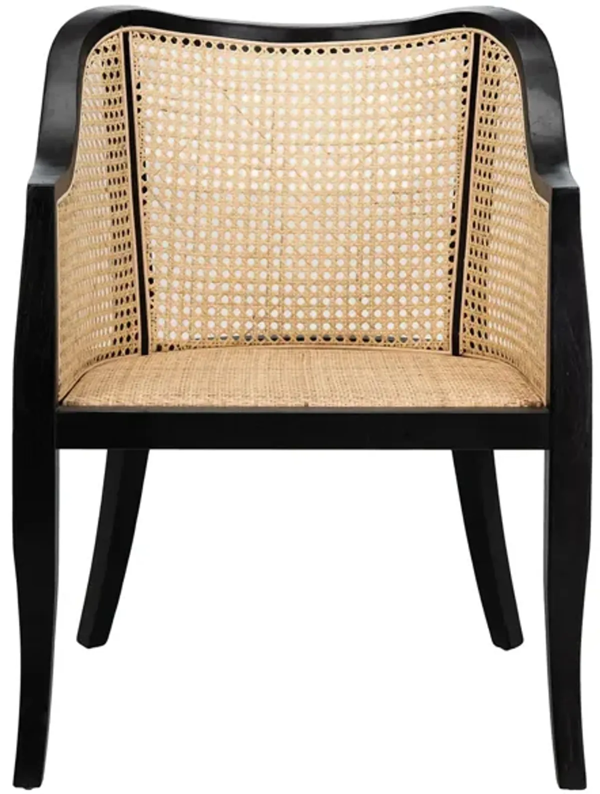 Adal Dining Chair in Black by Safavieh