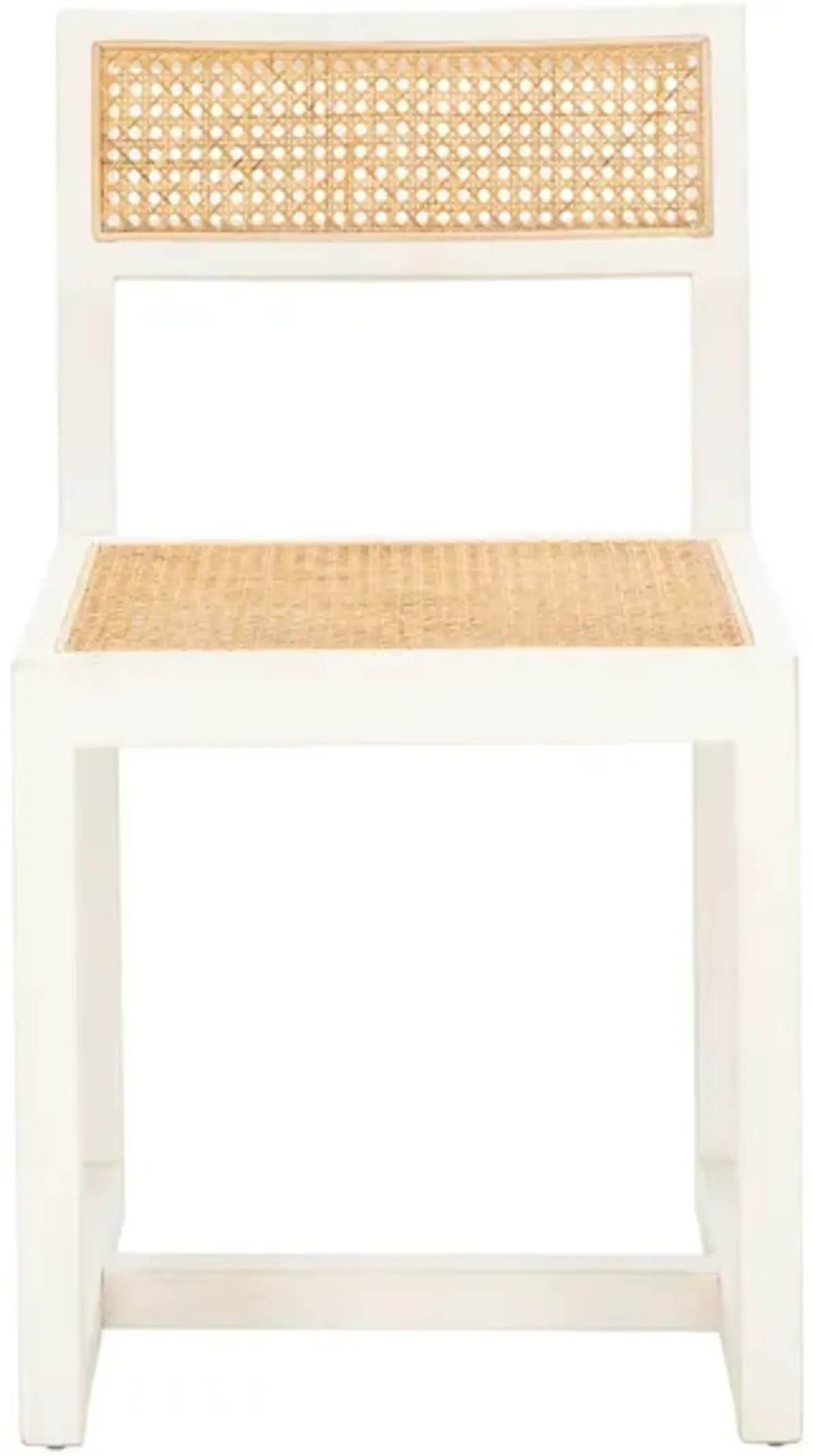 Jaffe Dining Chair in White by Safavieh