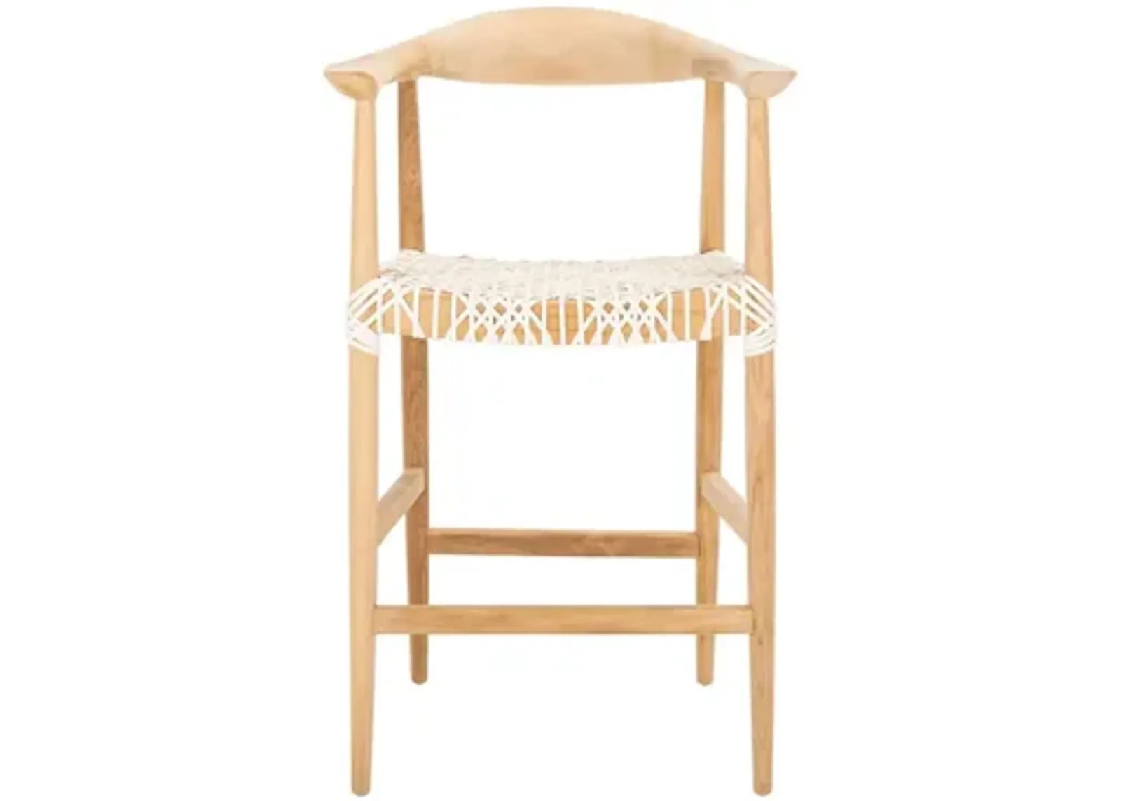 Calvin Counter Stool in White by Safavieh