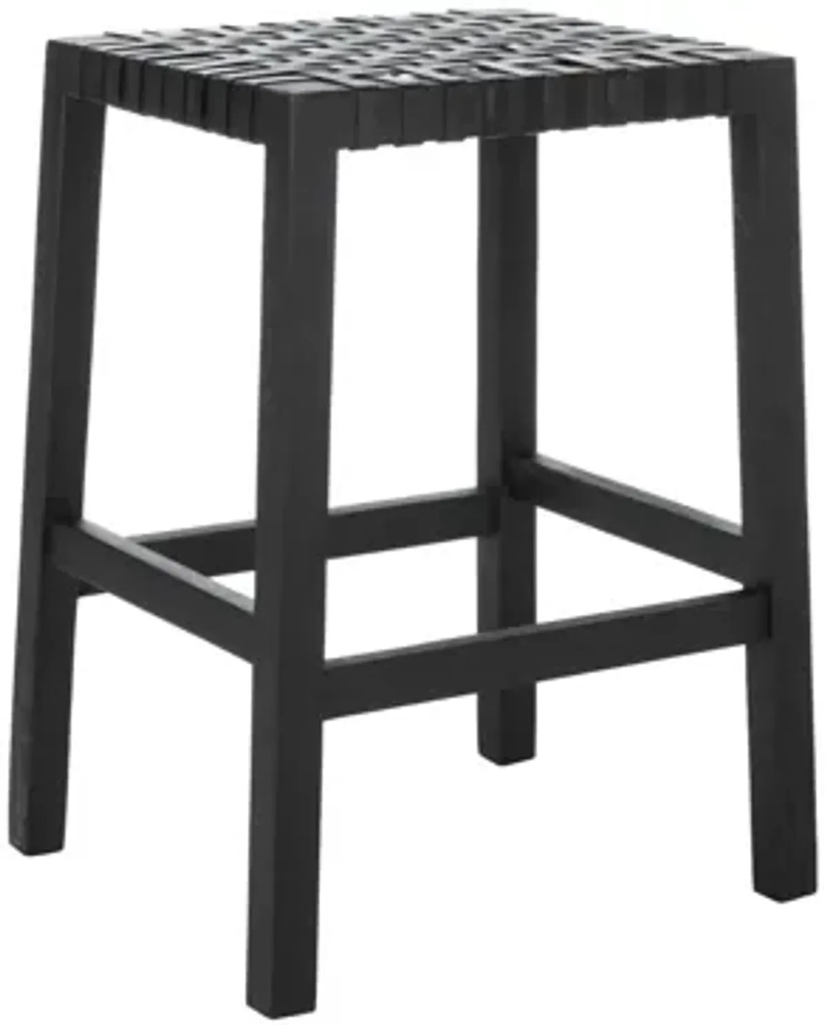 Jaxon Counter Stool in Black by Safavieh