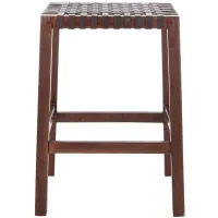 Jaxon Counter Stool in Brown by Safavieh