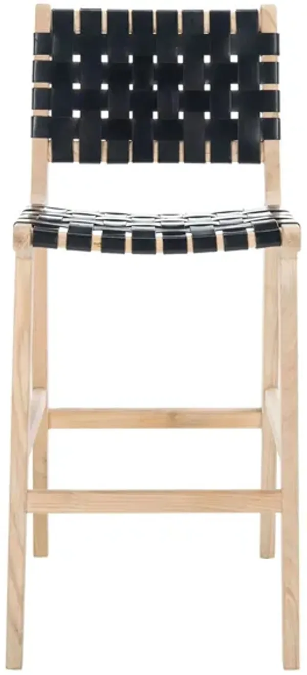 Christa Leather Bar Stool