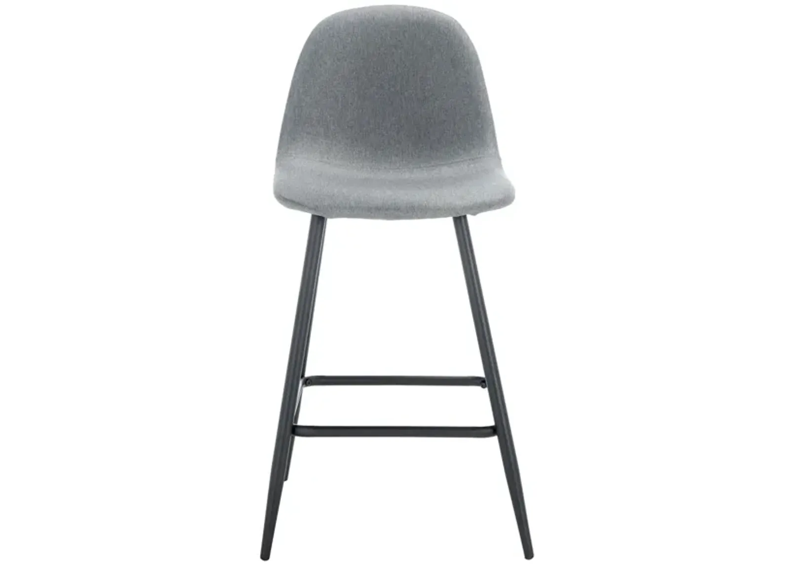 Davey Bar Stool in Dark Gray by Safavieh