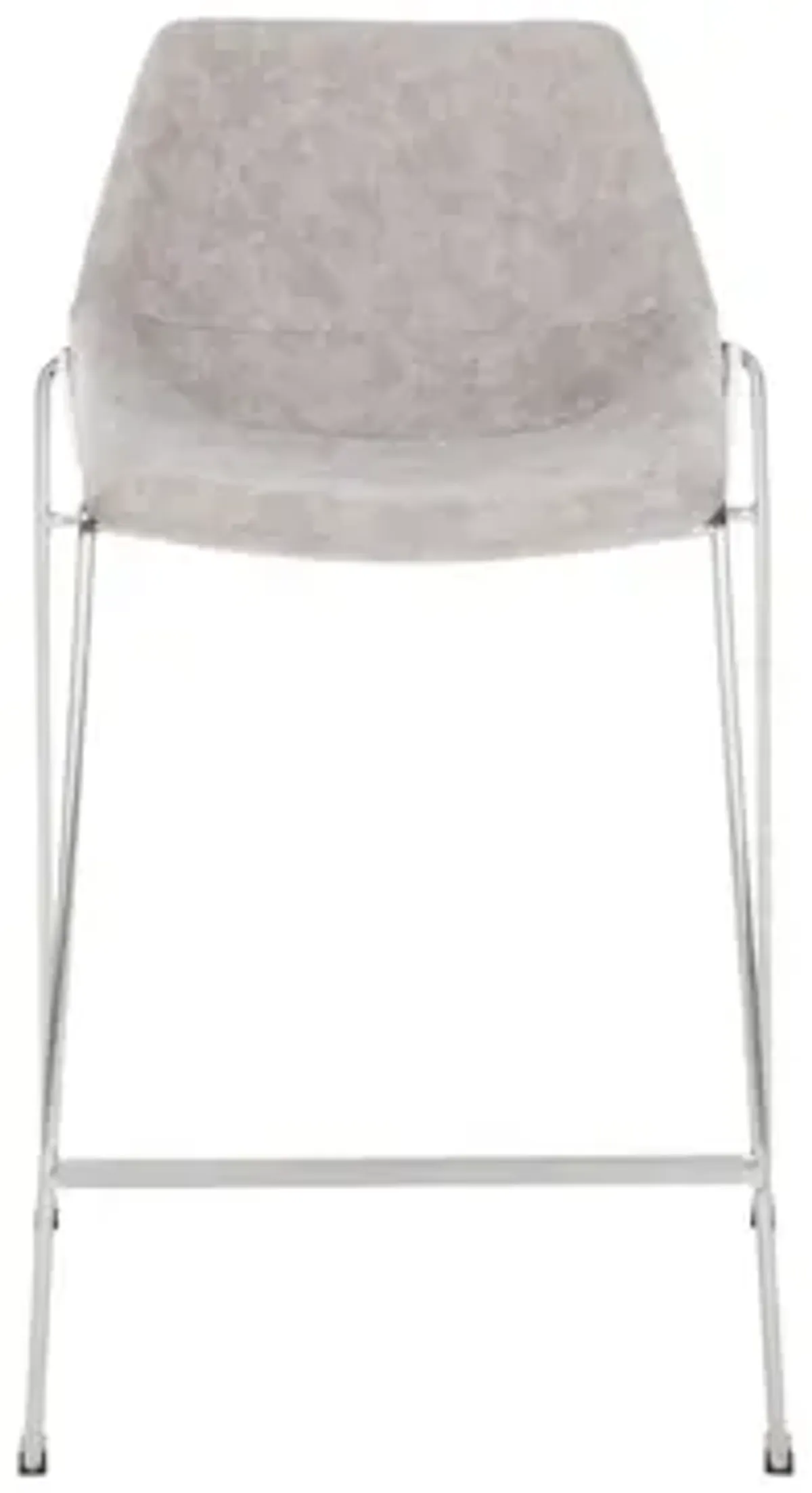 Katy Counter Stool in Stone Gray by Safavieh