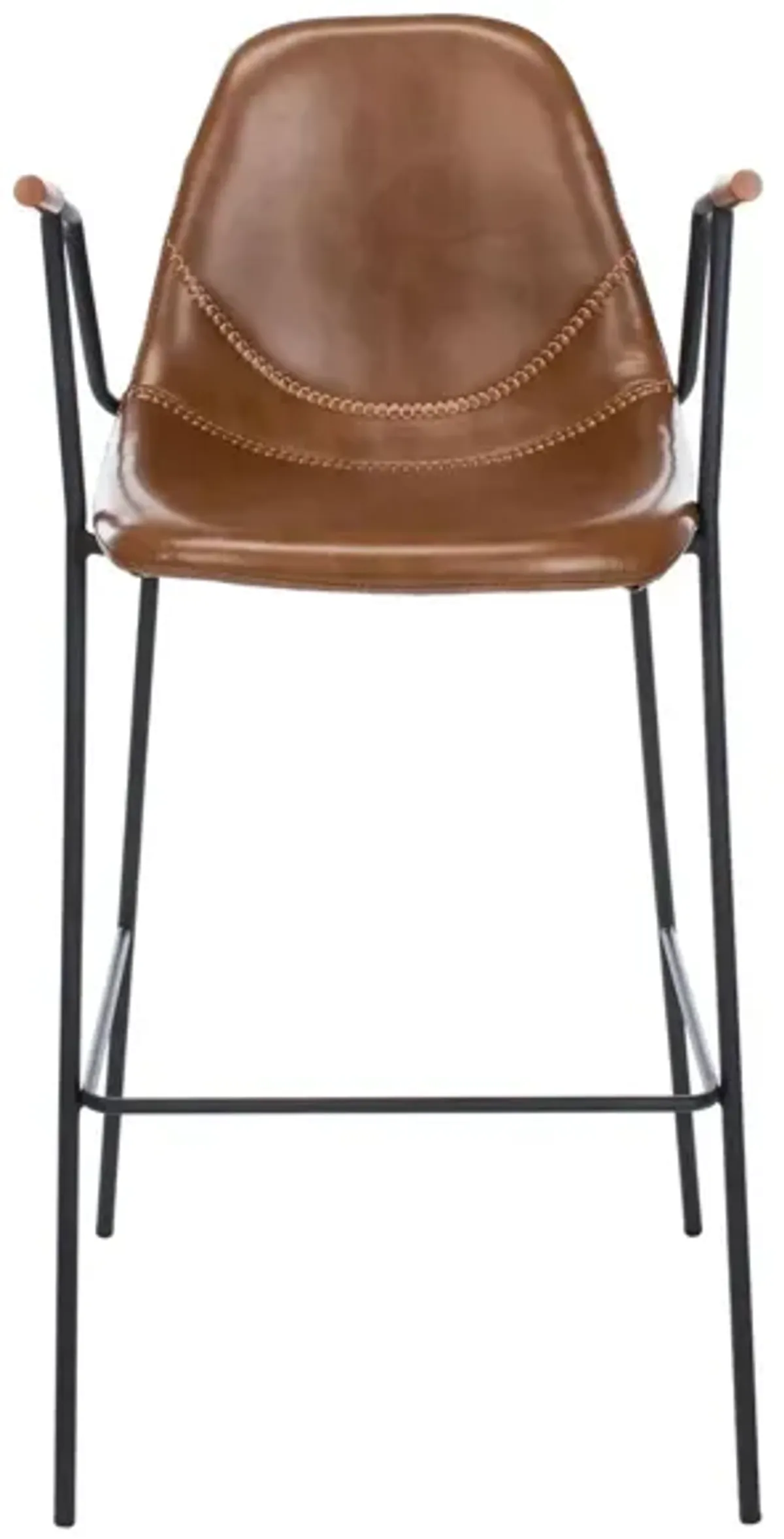 Clara Barstool in Cognac by Safavieh