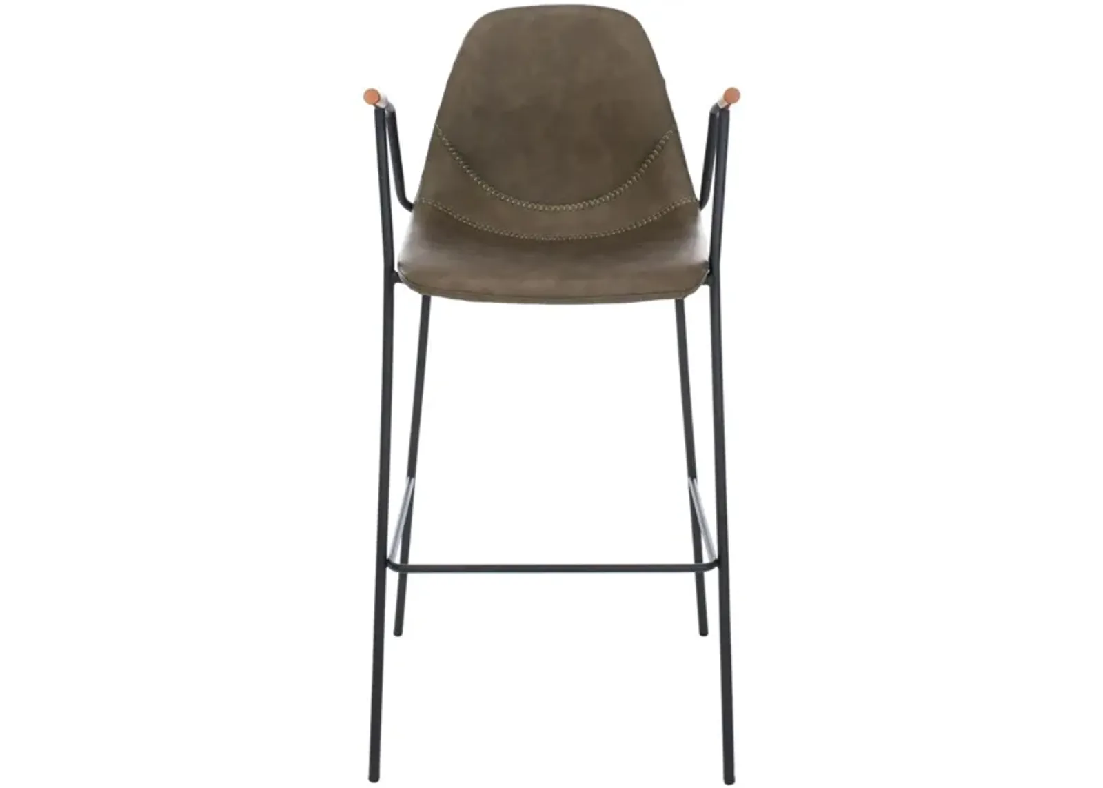 Clara Barstool in Olive by Safavieh